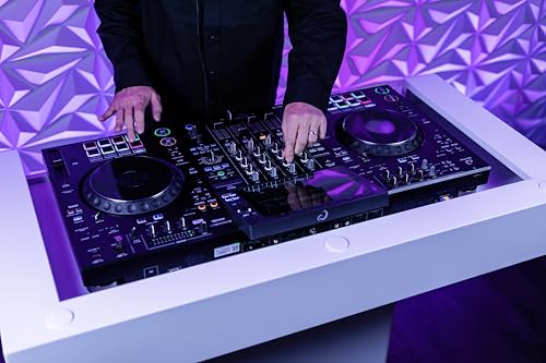 Headliner Malibu Portable DJ Booth (White)