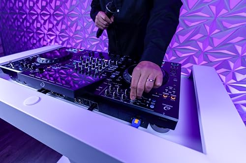 Headliner Malibu Portable DJ Booth (White)