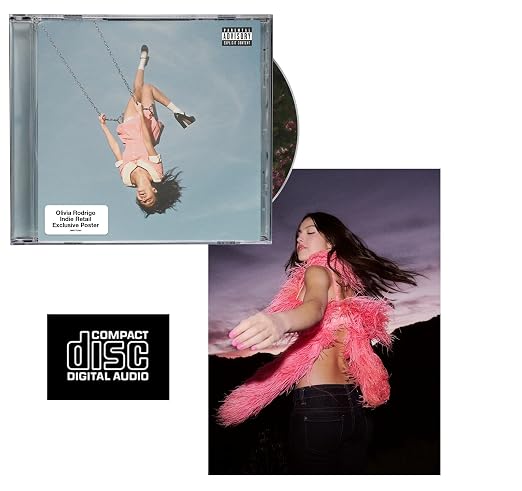 Olivia Rodrigo Exclusive Collector's Bundle (CD, LP, Poster & HoneyBee Record)