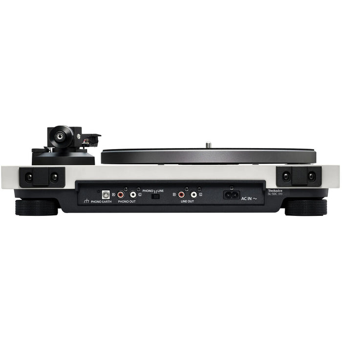 Technics SL-50C Manual Three-Speed Direct-Drive Turntable (Gray)