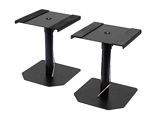 Odyssey Speaker Stands with Flat Surface Base (Pair)
