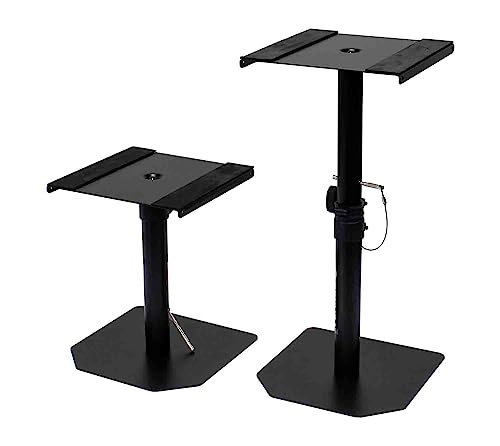 Odyssey Speaker Stands with Flat Surface Base (Pair)