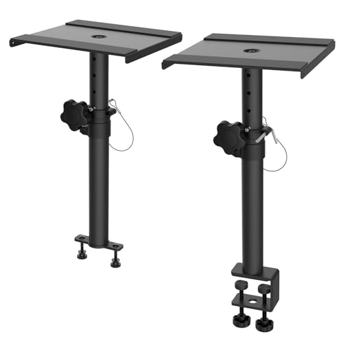 Odyssey Speaker Stands with Mounting Clamps and Brackets (Pair)