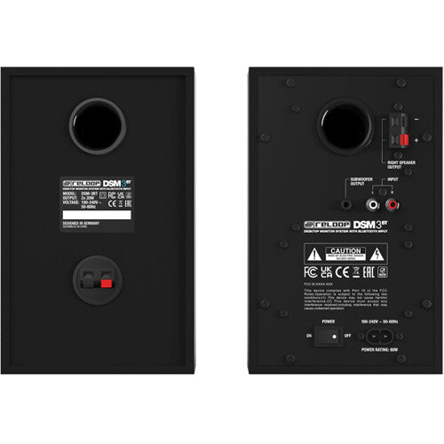 Reloop DSM-3 BT Smart Desktop Monitor System with Wireless Input (Pair)