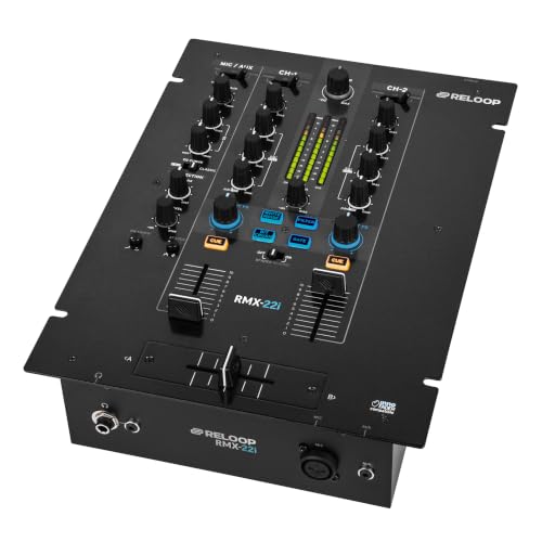 Reloop RMX-22i - 2+1 DJ Mixer with Digital FX and Smart Device Connectivity