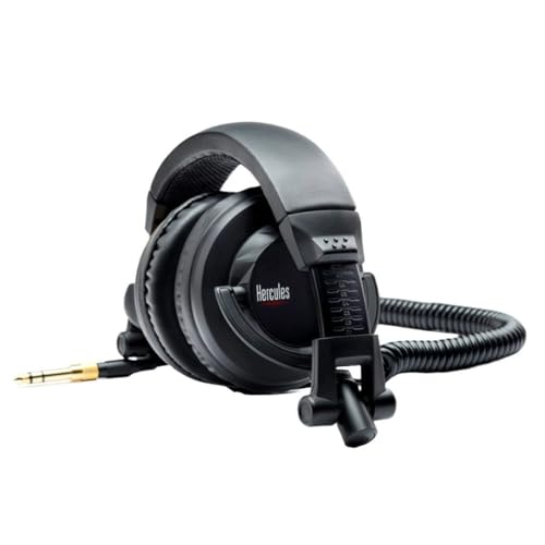 Hercules HDP DJ45 - Professional Over-Ear DJ Headphones with 40mm Drivers