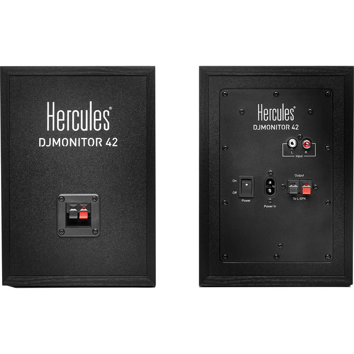 Hercules DJMonitor 42 - 4" Active Multimedia Speakers (Pair)