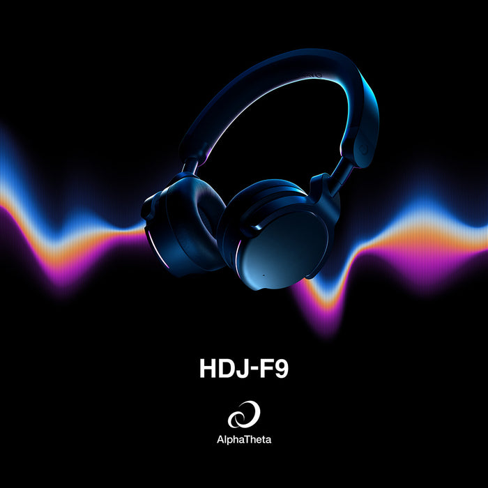 AlphaTheta HDJ-F9 Professional On-Ear DJ Headphones