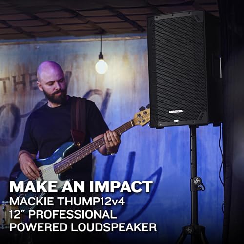 Mackie Thump12v4 12" Professional Powered Loudspeaker with SoundCheck DSP and Bluetooth