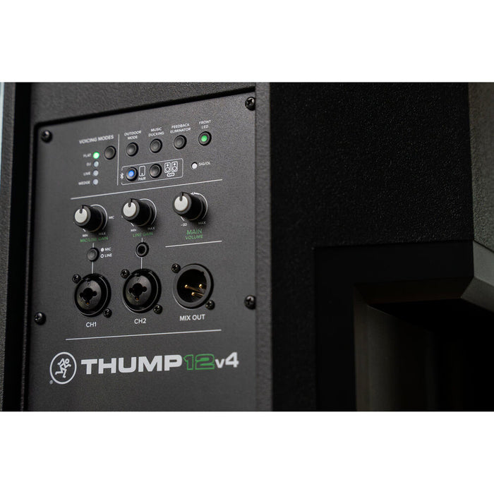 Mackie Thump12v4 12" Professional Powered Loudspeaker with SoundCheck DSP and Bluetooth