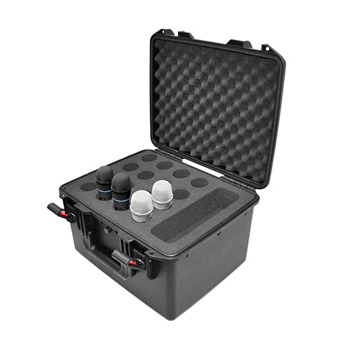 ProX UltronX Watertight Case for 16 Microphones