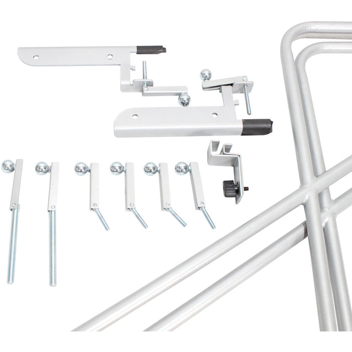 ProX StageQ 3-Step Foldable Stairs with Handrail (18 to 28")