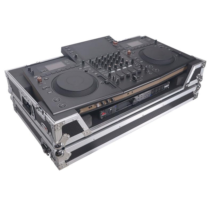 ProX ATA Flight-Style Road Case for Pioneer Opus Quad DJ Controller (Black and Silver)