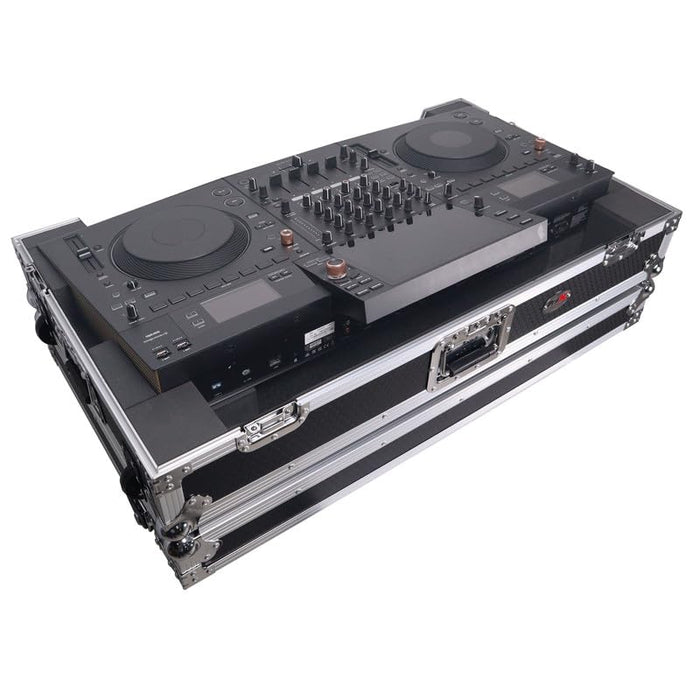 ProX ATA Flight-Style Road Case for Pioneer Opus Quad DJ Controller (Black and Silver)