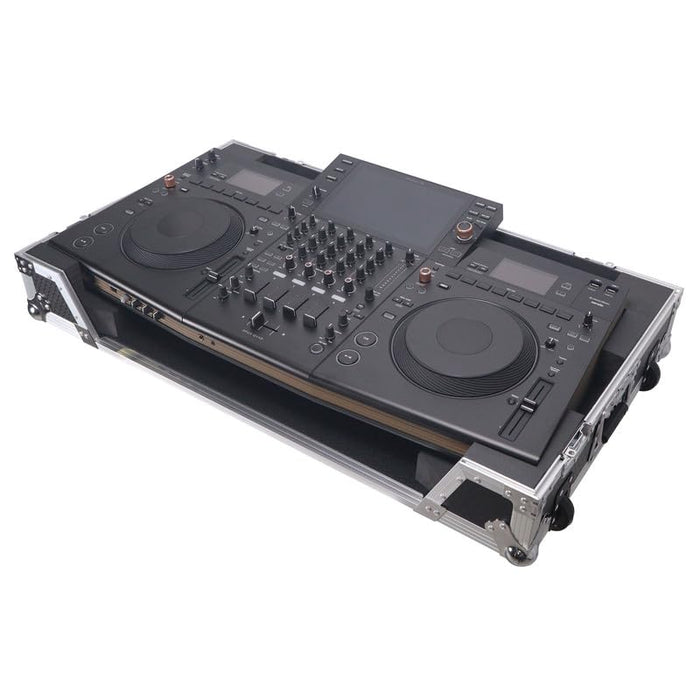 ProX ATA Flight-Style Road Case for Pioneer Opus Quad DJ Controller (Black and Silver)