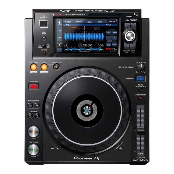 Pioneer DJ XDJ-1000MK2 DJ Deck with Touch Screen (No Box Pair)