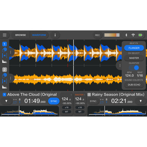 AlphaTheta OMNIS-DUO All-in-One DJ System + Odyssey AlphaTheta Omnis-Duo Eva Case