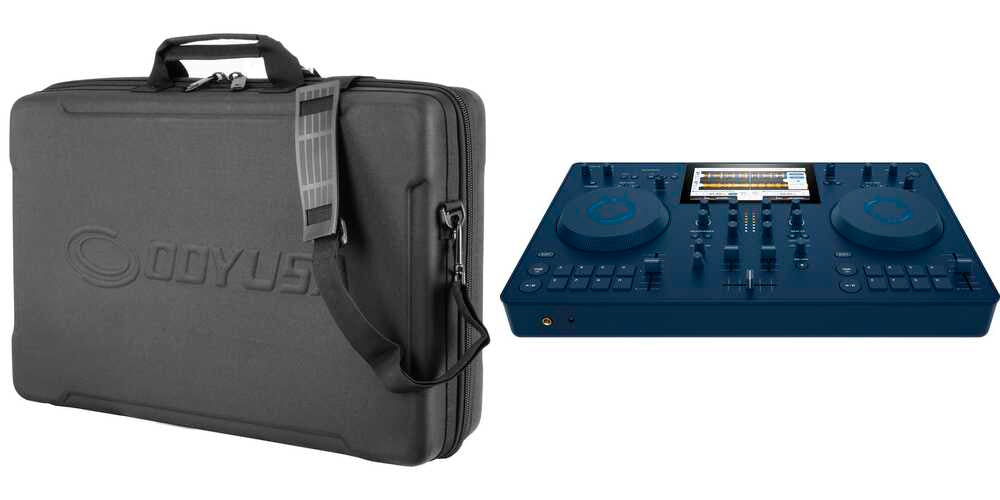 AlphaTheta OMNIS-DUO All-in-One DJ System + Odyssey AlphaTheta Omnis-Duo Eva Case