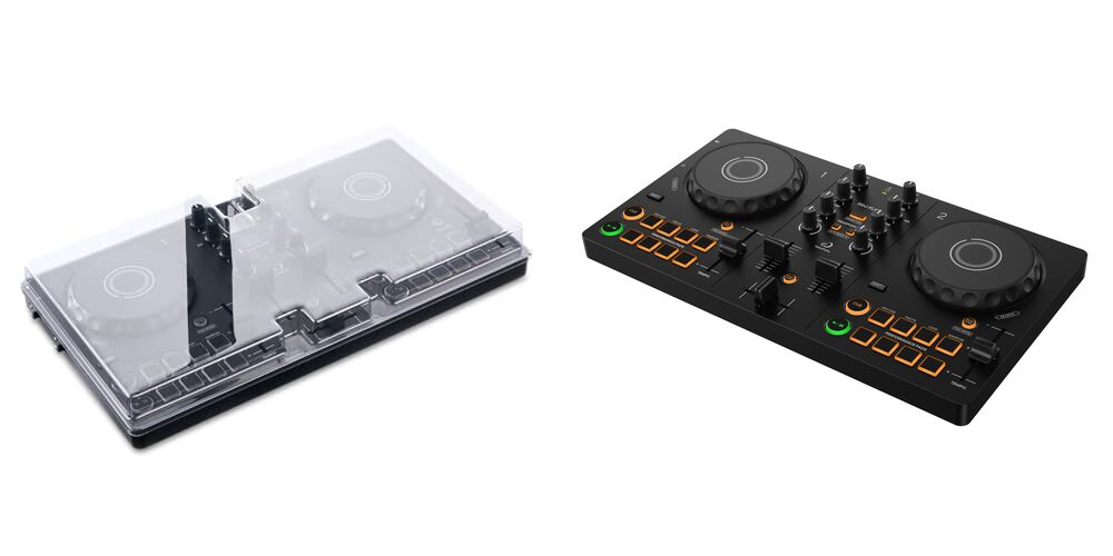 AlphaTheta DDJ-FLX2 DJ Controller for rekordbox, Serato DJ Lite, and djay + Decksaver Cover