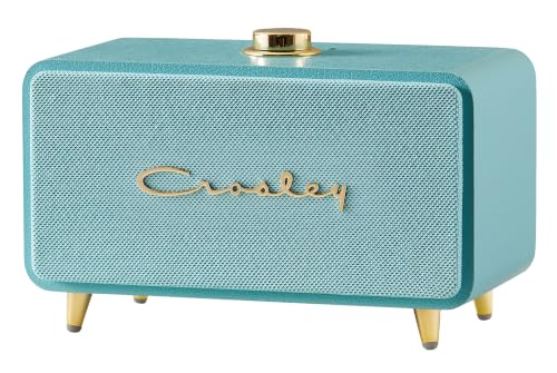 Crosley CR3049A-AB Stanza Portable Bluetooth Speaker, Aqua Blue