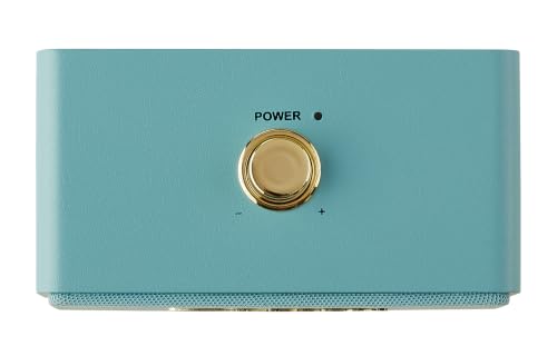 Crosley CR3049A-AB Stanza Portable Bluetooth Speaker, Aqua Blue