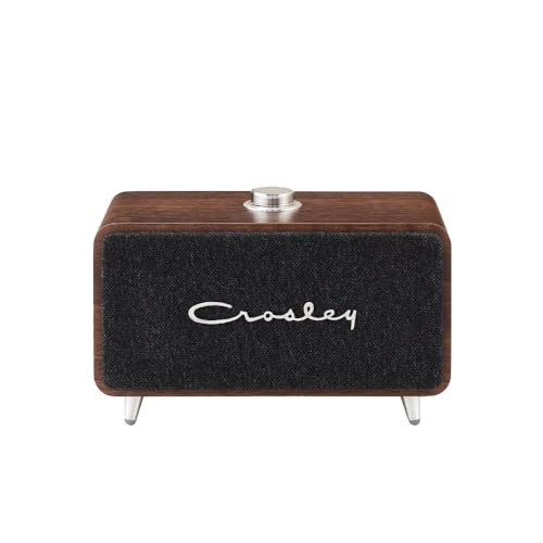 Crosley CR3049A-WA Stanza Portable Bluetooth Speaker, Walnut