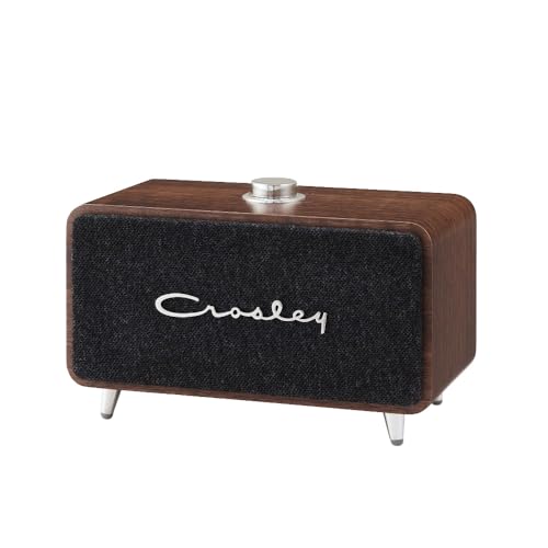 Crosley CR3049A-WA Stanza Portable Bluetooth Speaker, Walnut