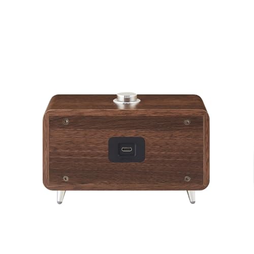 Crosley CR3049A-WA Stanza Portable Bluetooth Speaker, Walnut