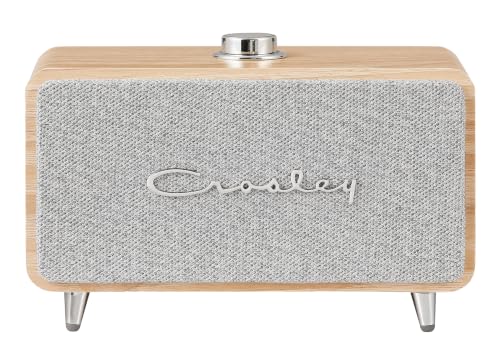 Crosley CR3049A-NA Stanza Portable Bluetooth Speaker, Natural