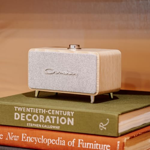 Crosley CR3049A-NA Stanza Portable Bluetooth Speaker, Natural