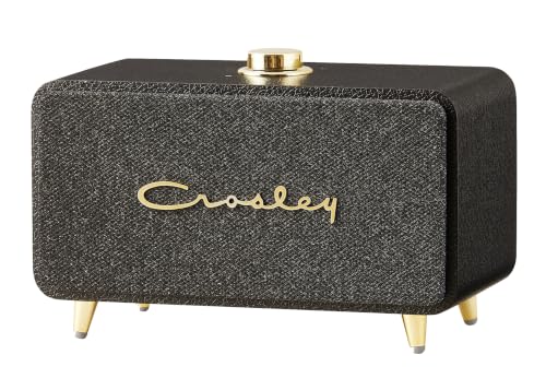 Crosley CR3049A-BK Stanza Portable Bluetooth Speaker, Black