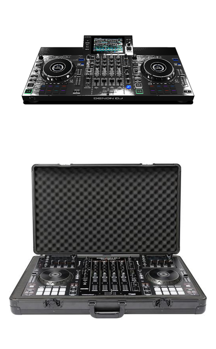 Denon DJ SC Live 4-Standalone Controller and 4-Channel Mixer + Magma Carry-Lite DJ-Case XXL Plus