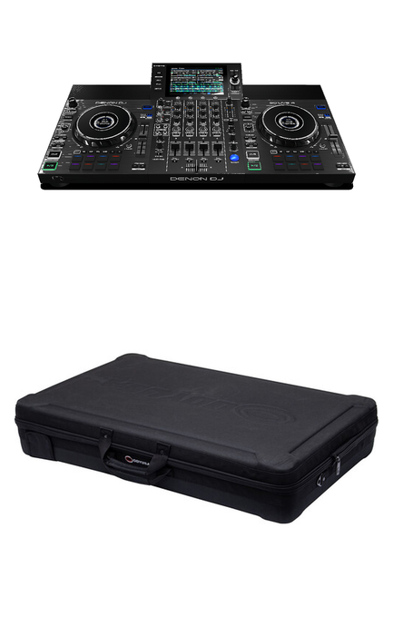 Denon DJ SC Live 4-Standalone Controller and 4-Channel Mixer + Odyssey Party Ready Eva Molded Soft Case