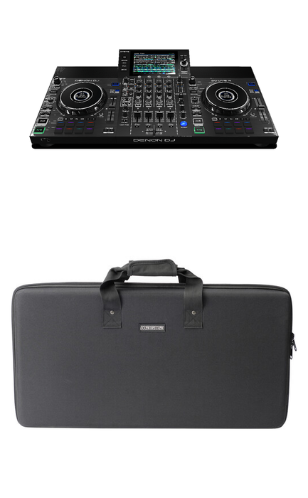 Denon DJ SC Live 4-Standalone Controller and 4-Channel Mixer + Magma CTRL Case XXL Plus II
