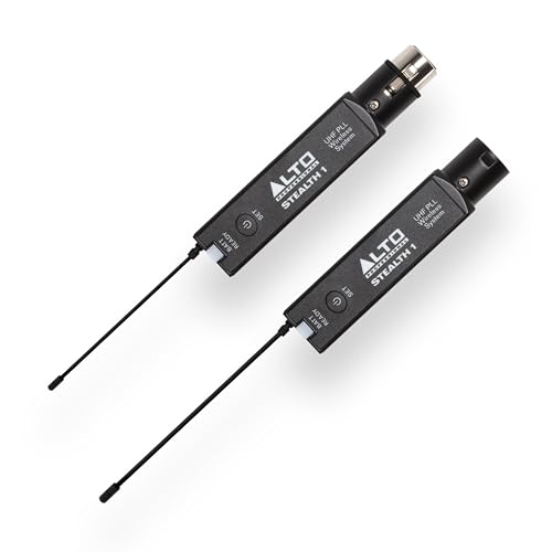 Alto Professional STEALTH 1 Mono Wireless System for Powered Speakers or Mics (542 to 566 MHz)