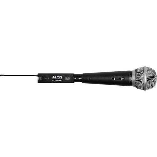 Alto Professional STEALTH 1 Mono Wireless System for Powered Speakers or Mics (542 to 566 MHz)