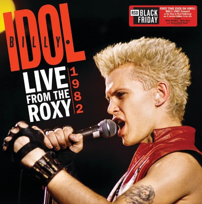 Billy Idol - Live From The Roxy 1982 - 2xLP Vinyl - RSD Black Friday 2026
