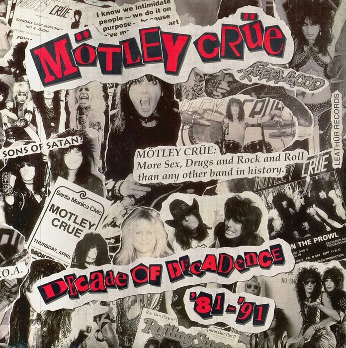 Motley Crue - Decade of Decadence '81 - '91 - 2xLP Vinyl - RSD Black Friday 2026