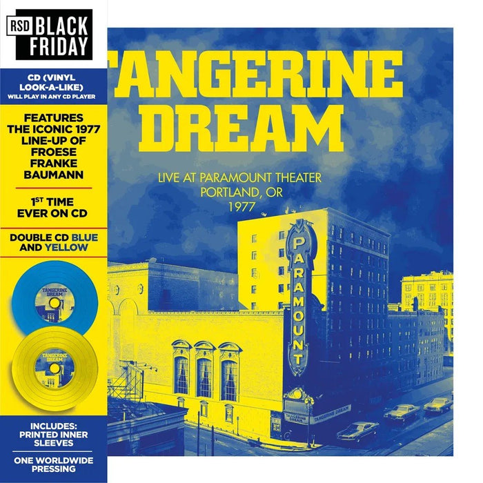 Tangerine Dream - Live at Paramount Theatre - Portland, OR 1977 - 2xCD - RSD Black Friday 2026