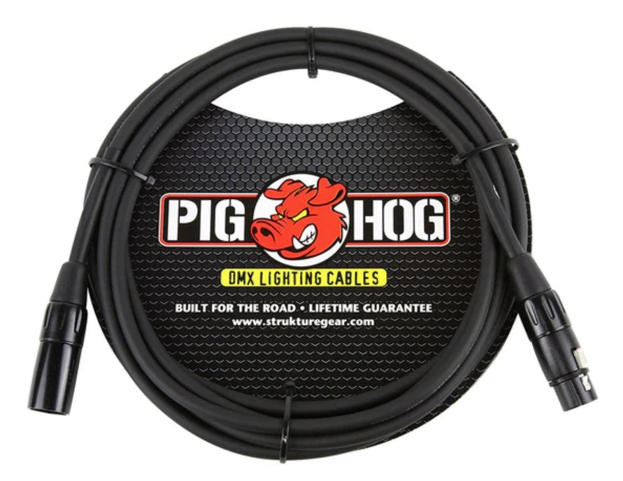 Pig Hog PHDMX10 DMX 3 pin 10' Pro-Audio Cable