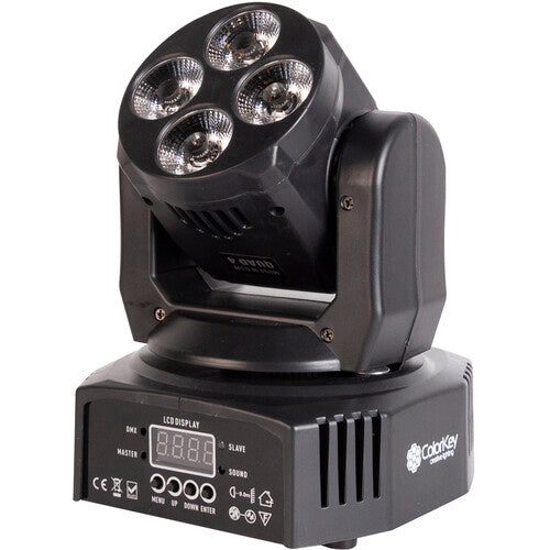 ColorKey Mover Miniwash QUAD 4 RGBW MKII Moving Head (Open Box)