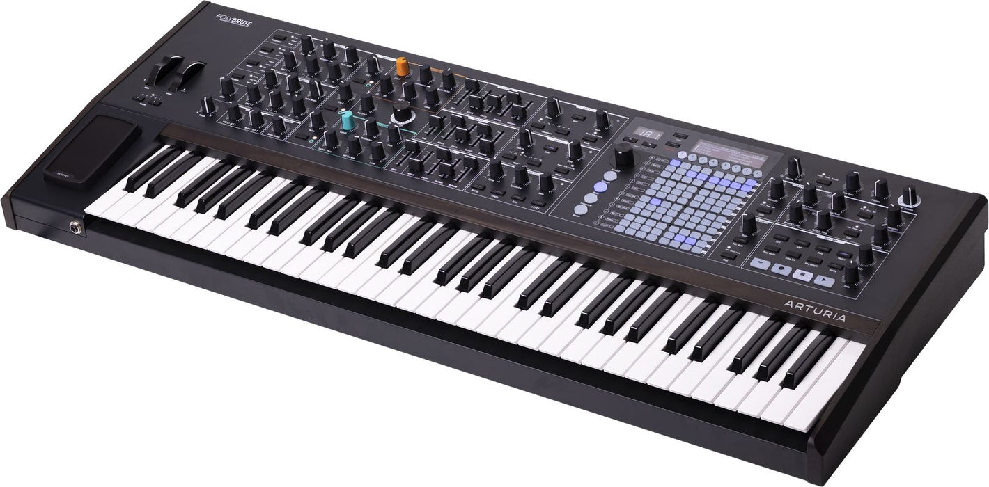 Arturia PolyBrute 6-Voice Polyphonic Morphing Analog Synthesizer - Noir, Limited Edition (Open Box)