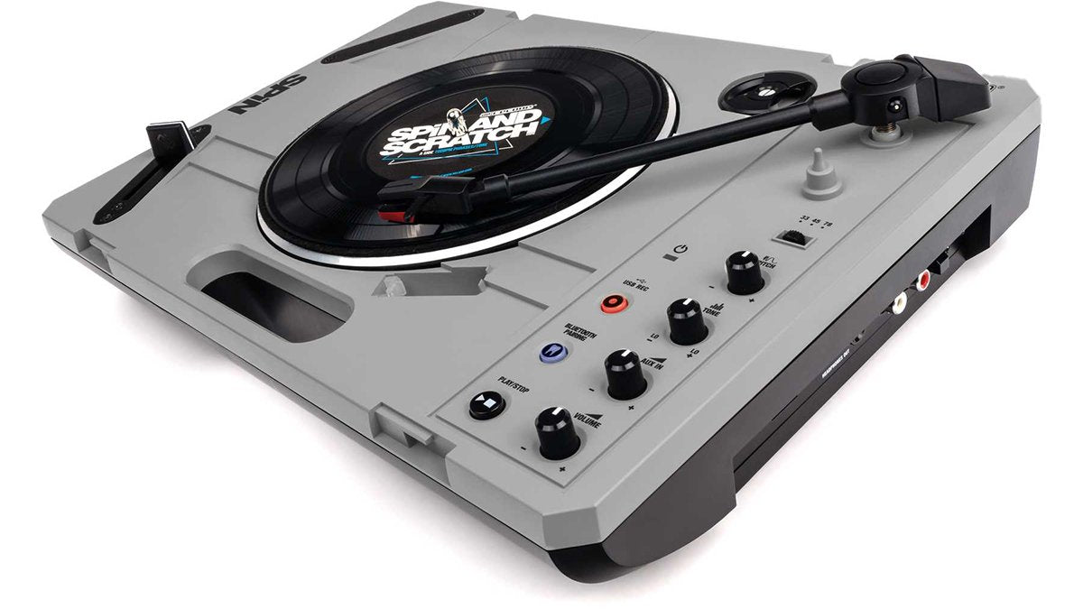 Reloop SPiN Portable Turntable with Scratch Vinyl (Open Box)