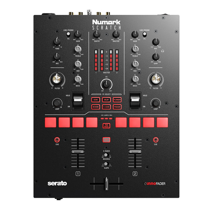 Numark Scratch - 2-Channel Scratch Mixer for Serato DJ Pro (Open Box)