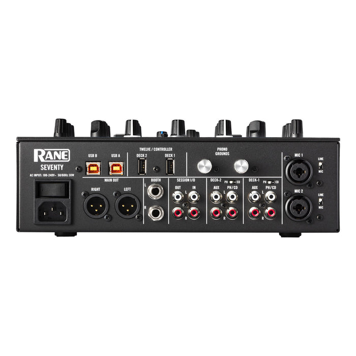 Rane SEVENTY 2-Channel Solid Steel, Precision Performance Battle Mixer for Serato DJ (Open Box)