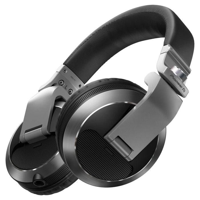 Pioneer DJ HDJ-X7-S Professional DJ Headphones in Silver (Open Box)