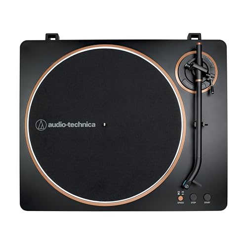 Audio-Technica AT-LP70X-BZ Automatic Turntable, Black/Bronze