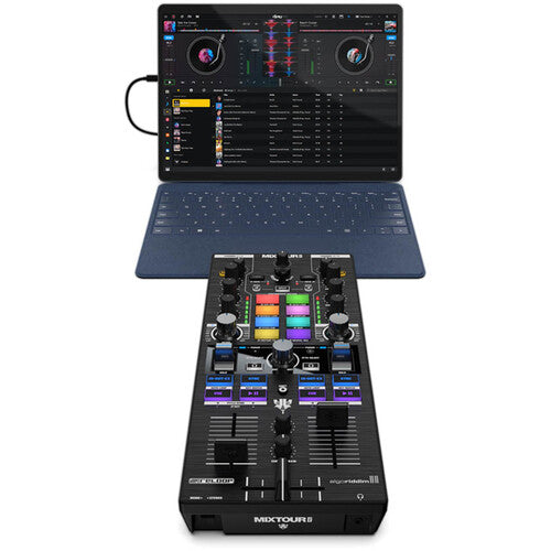 Reloop Mixtour Pro Portable 4-Deck DJ Controller for djay Pro