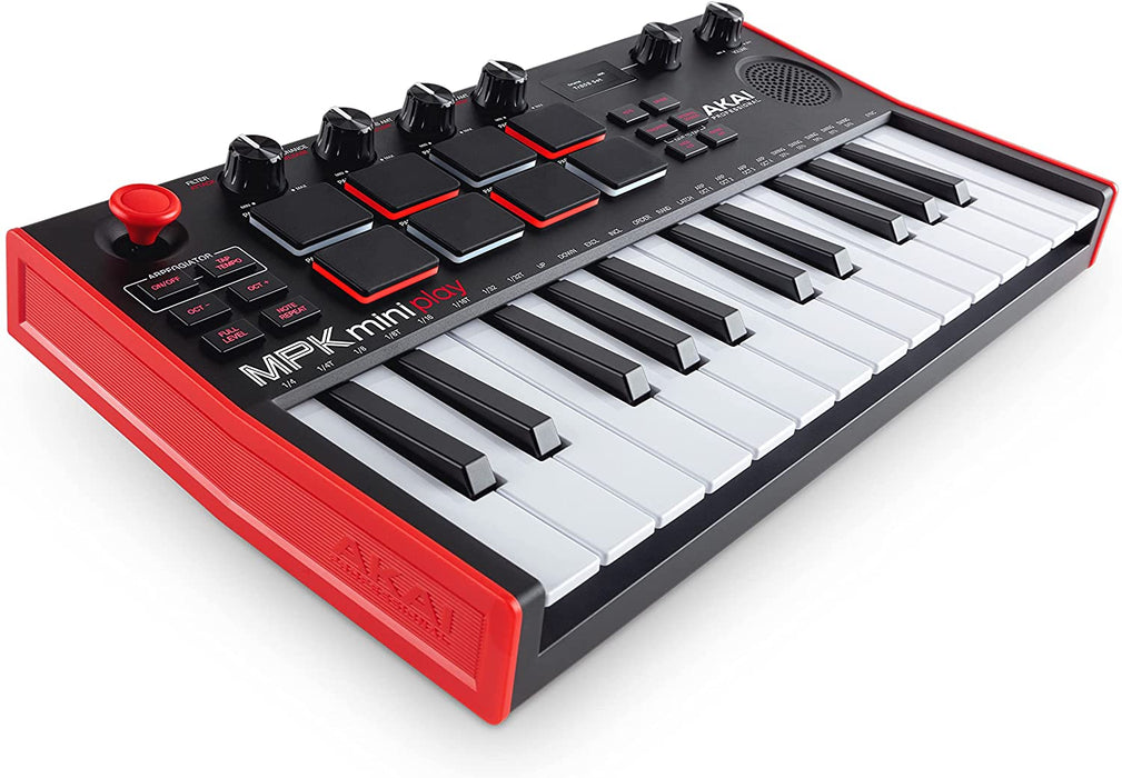 Akai Professional MPK Mini Play MK3 Compact Keyboard and Pad Controller with Speaker (Open Box)