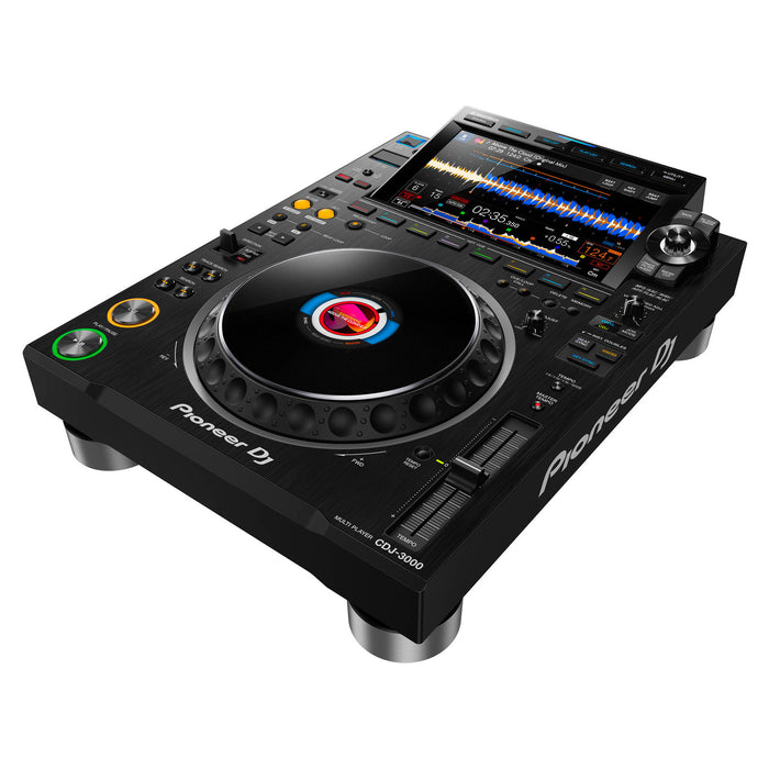 Pioneer DJ CDJ-3000 High-Resolution Pro-DJ Multiplayer Black (No Box)